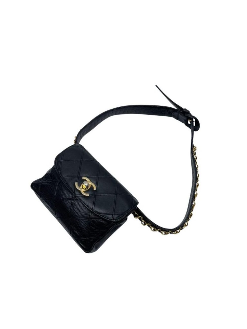 Chanel Lambskin Bicolor Quilted Waist Bag - Picture 3 of 10